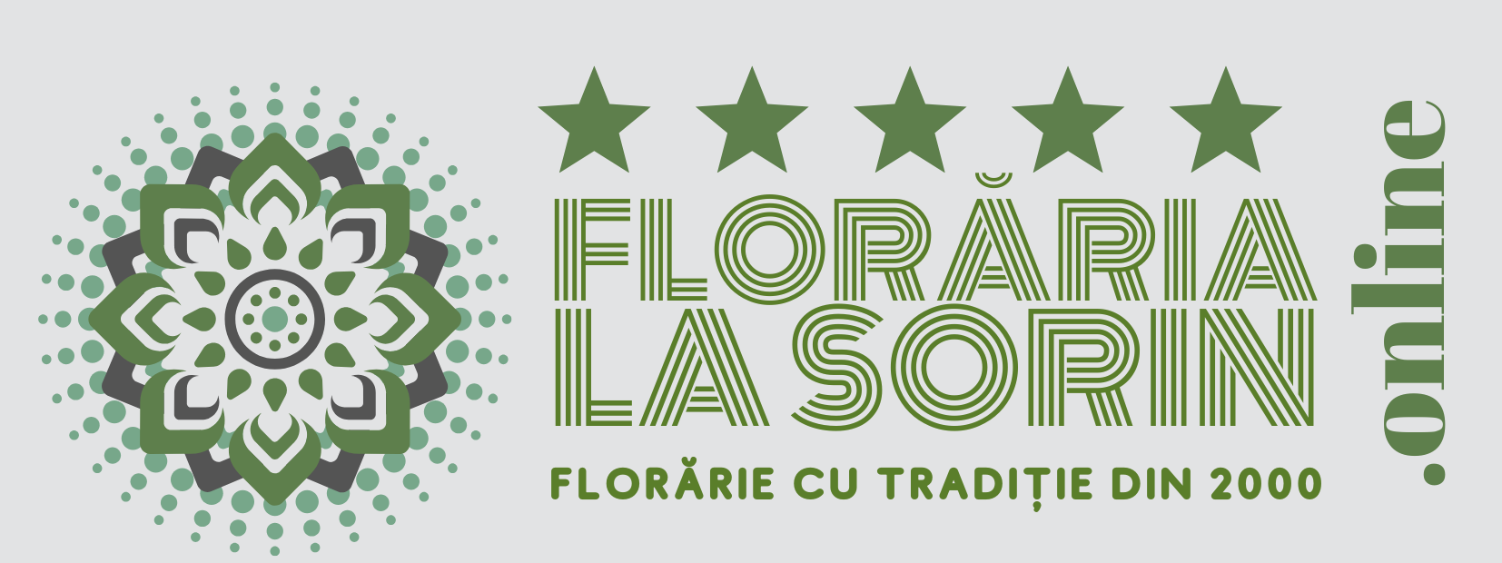 Crin in aranjament floral premium